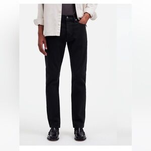 Madewell Men’s Black Denim Slim Jeans